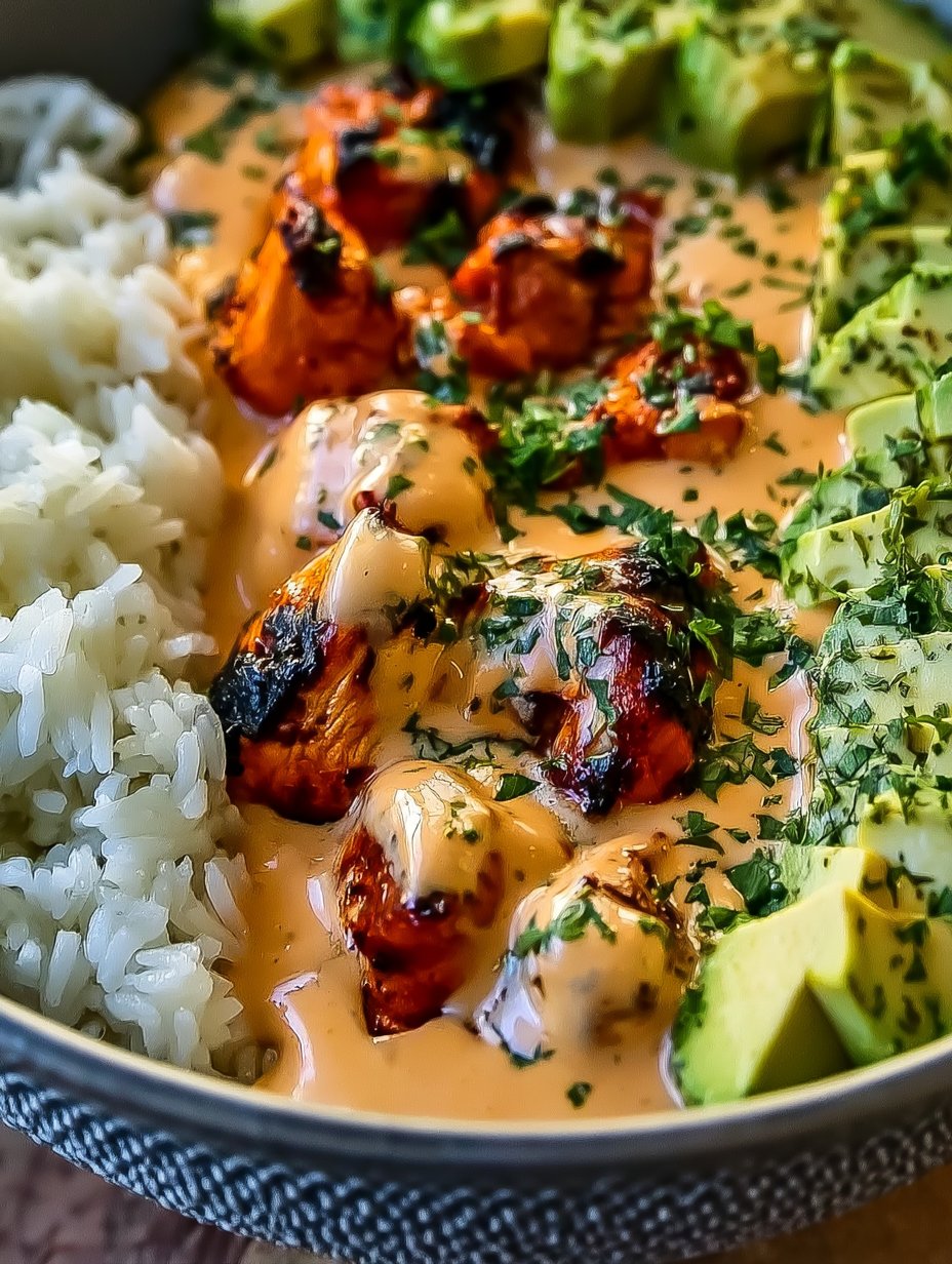 Bol de Arroz con Pollo al Coco: Un Giro Tropical en 20 Minutos