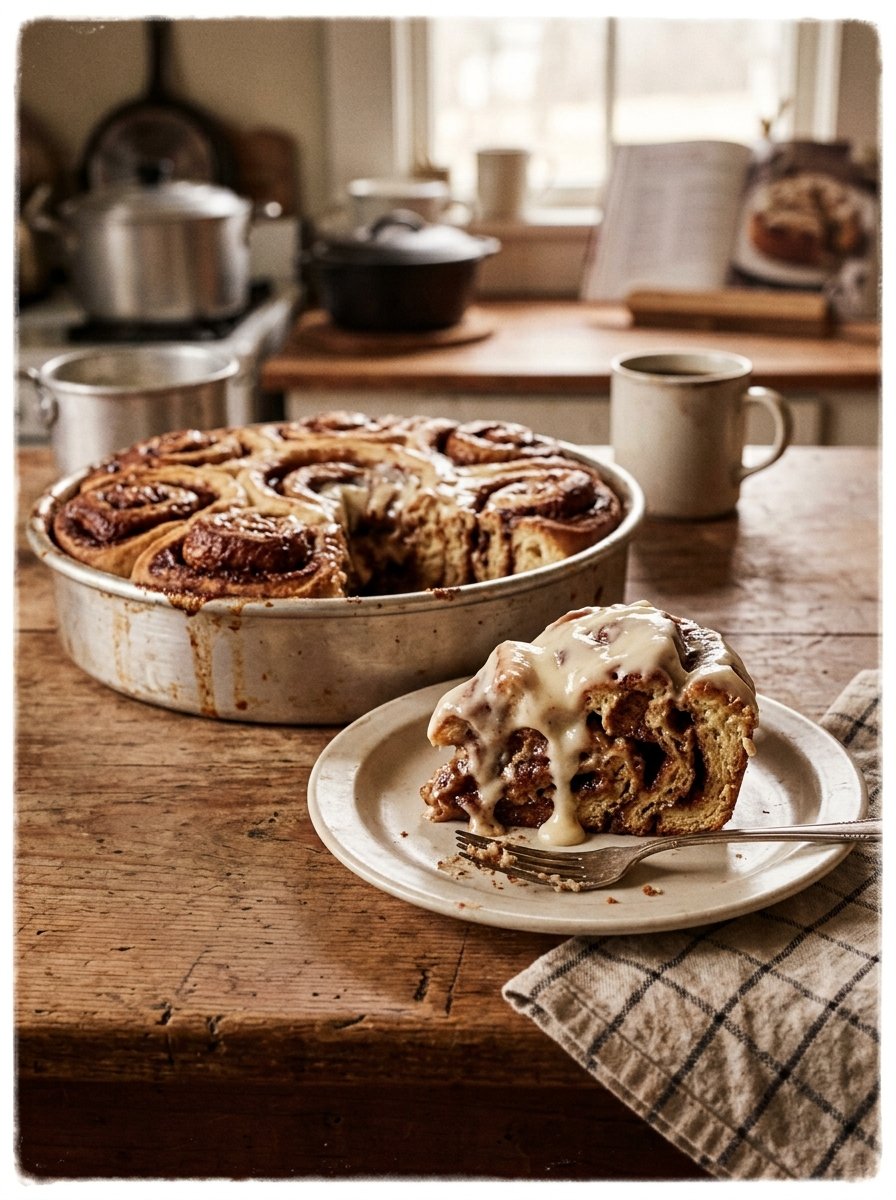 Irresistibly Decadent Homemade Cinnamon Roll Cake