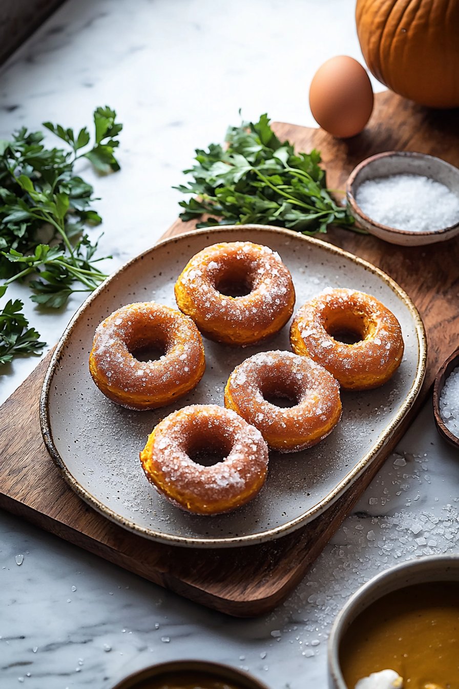 Pumpkin Donuts