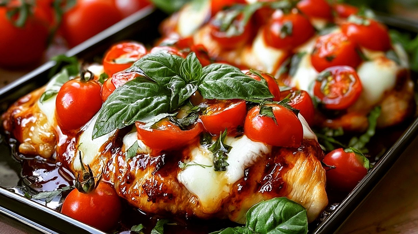 Baked Caprese Chicken