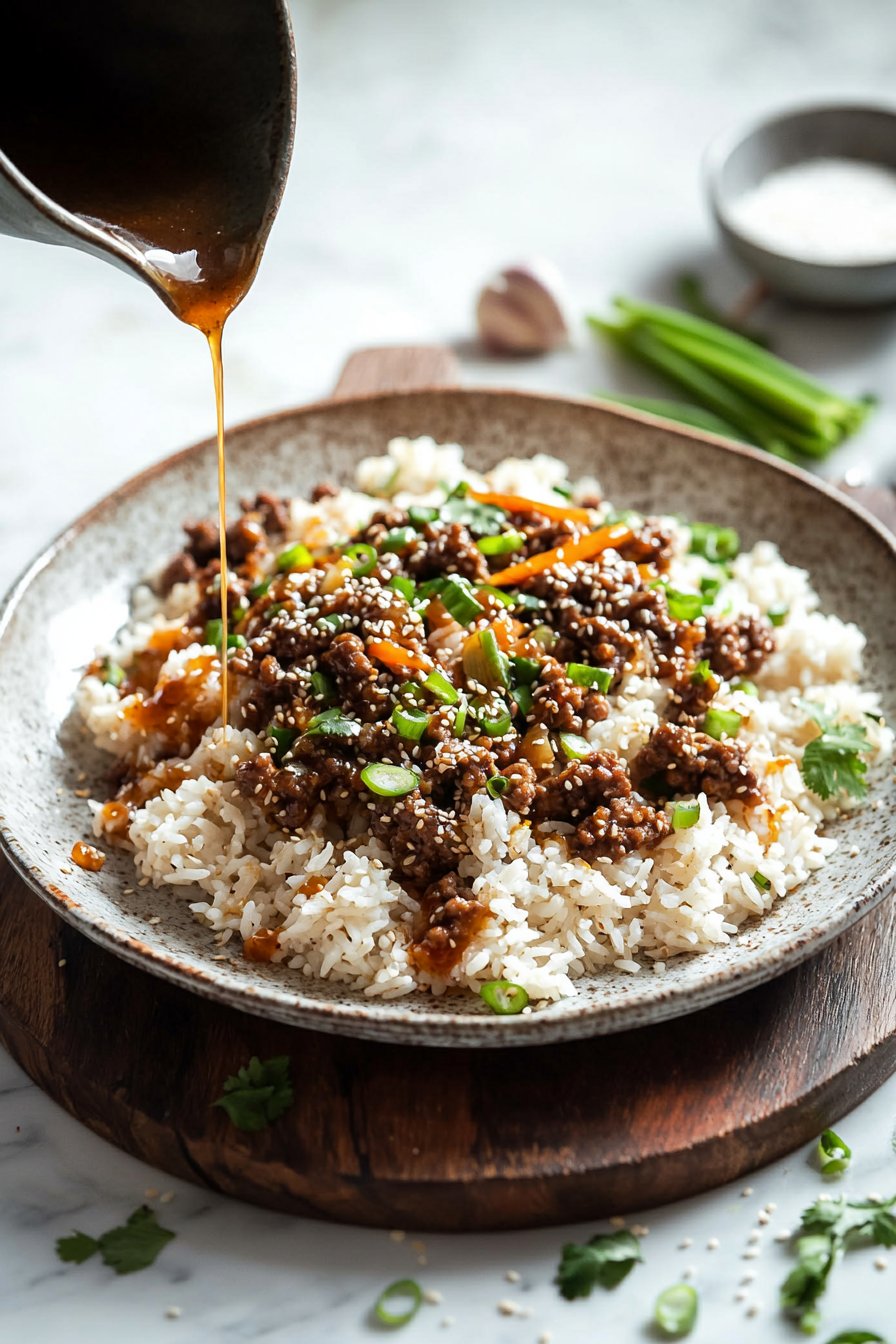 Korean Beef Rice Bowls