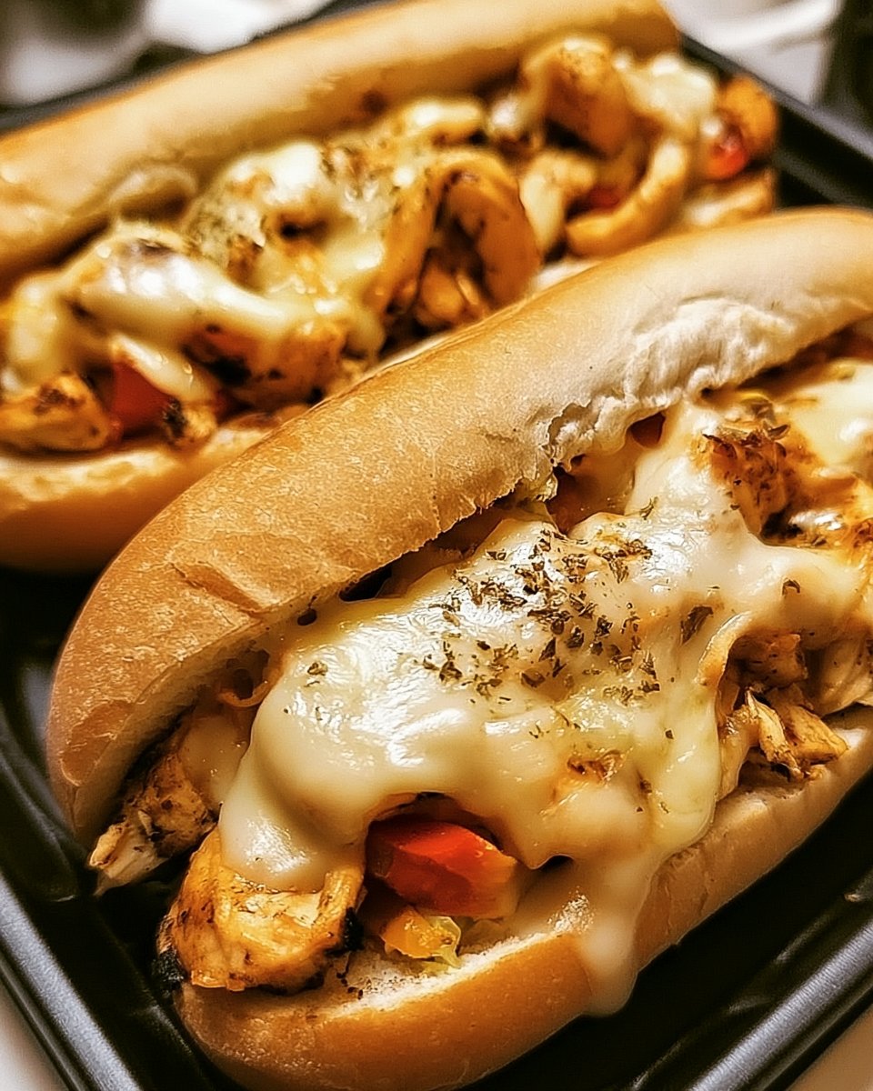 Chicken Philly Cheese Steaks