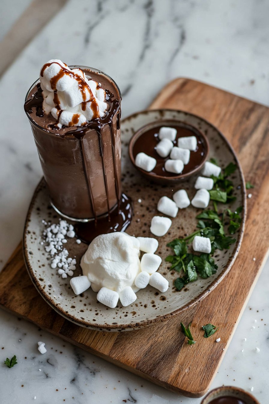 Chocolate Marshmallow Milkshake