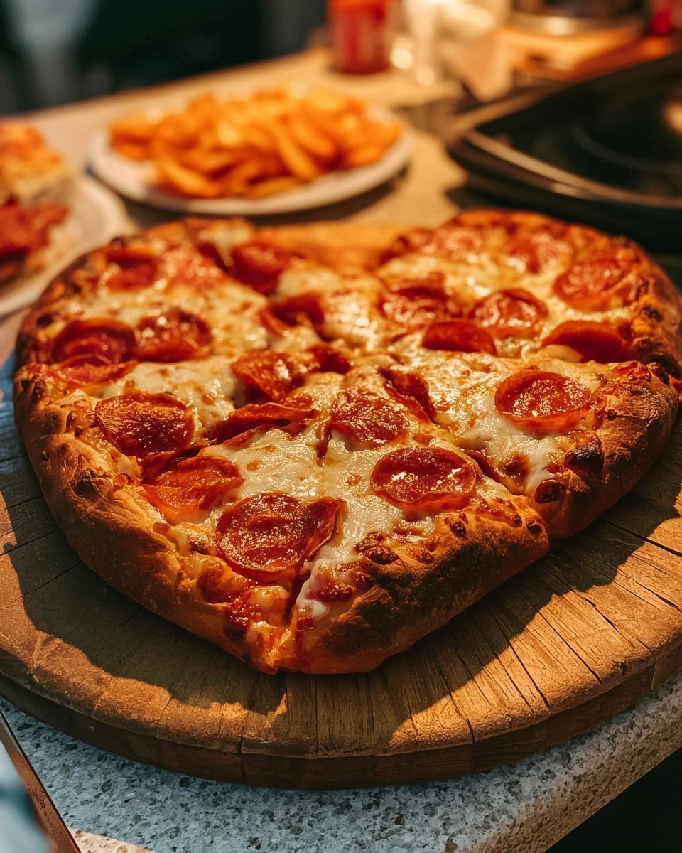 Abbys Pizza: Pizza with Chips