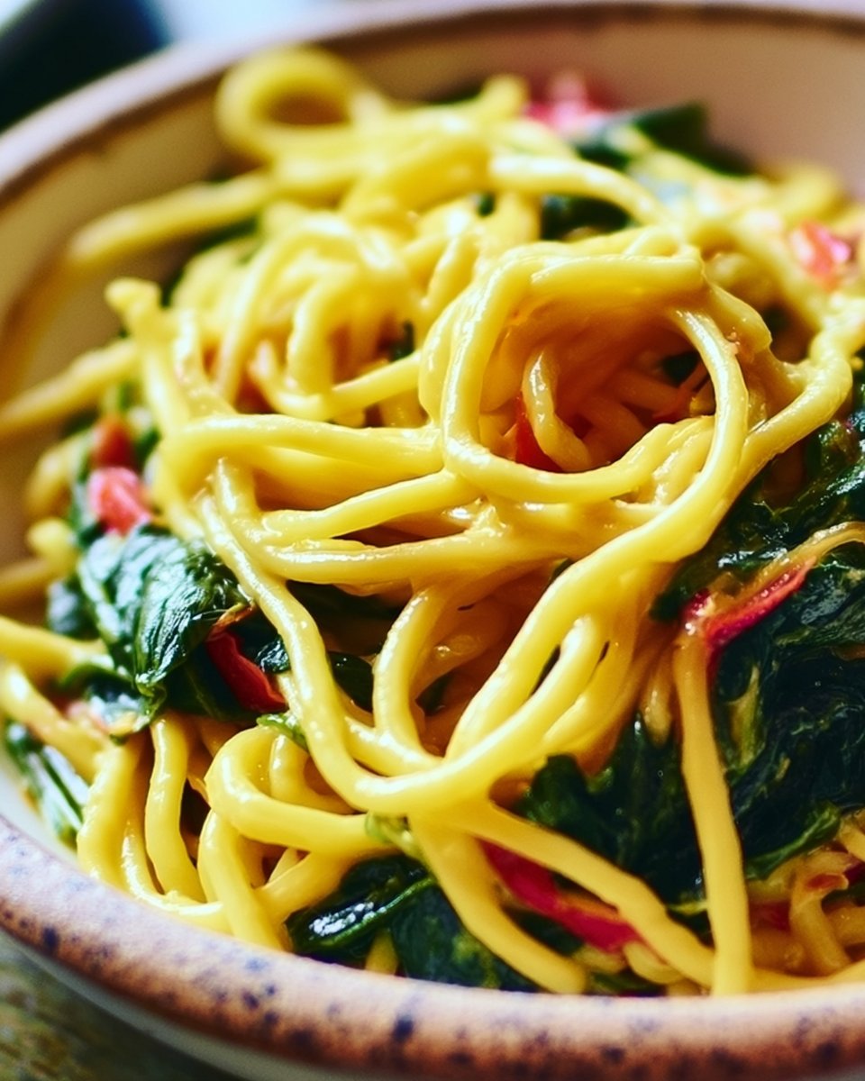 Mangold Pasta (super einfach & cremig)