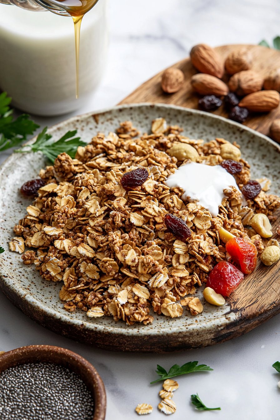 Hausgemachtes Protein-Müsli