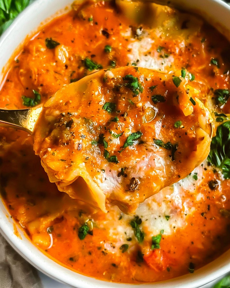 Lasagna Soup