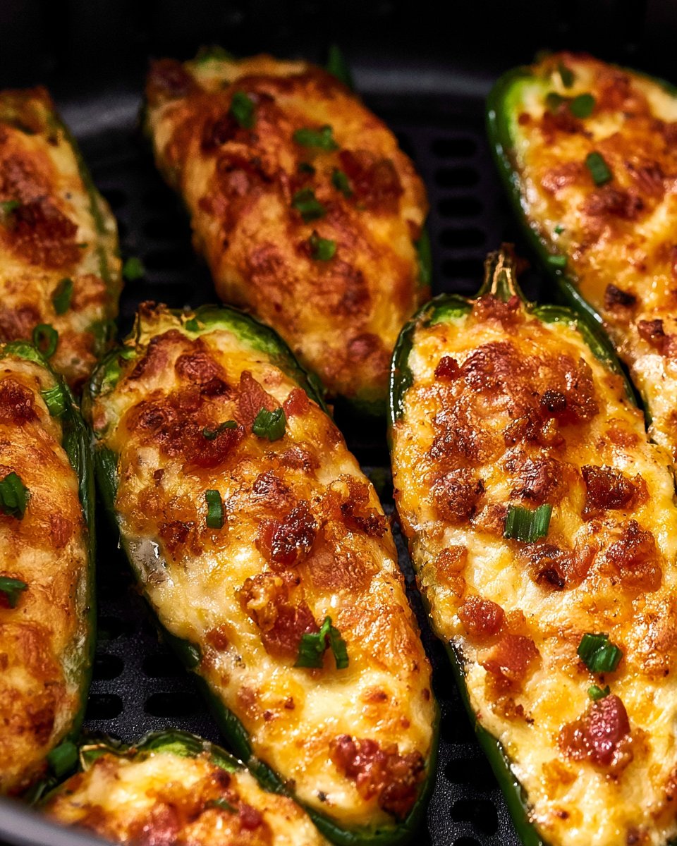 Air Fried Jalapeno Poppers