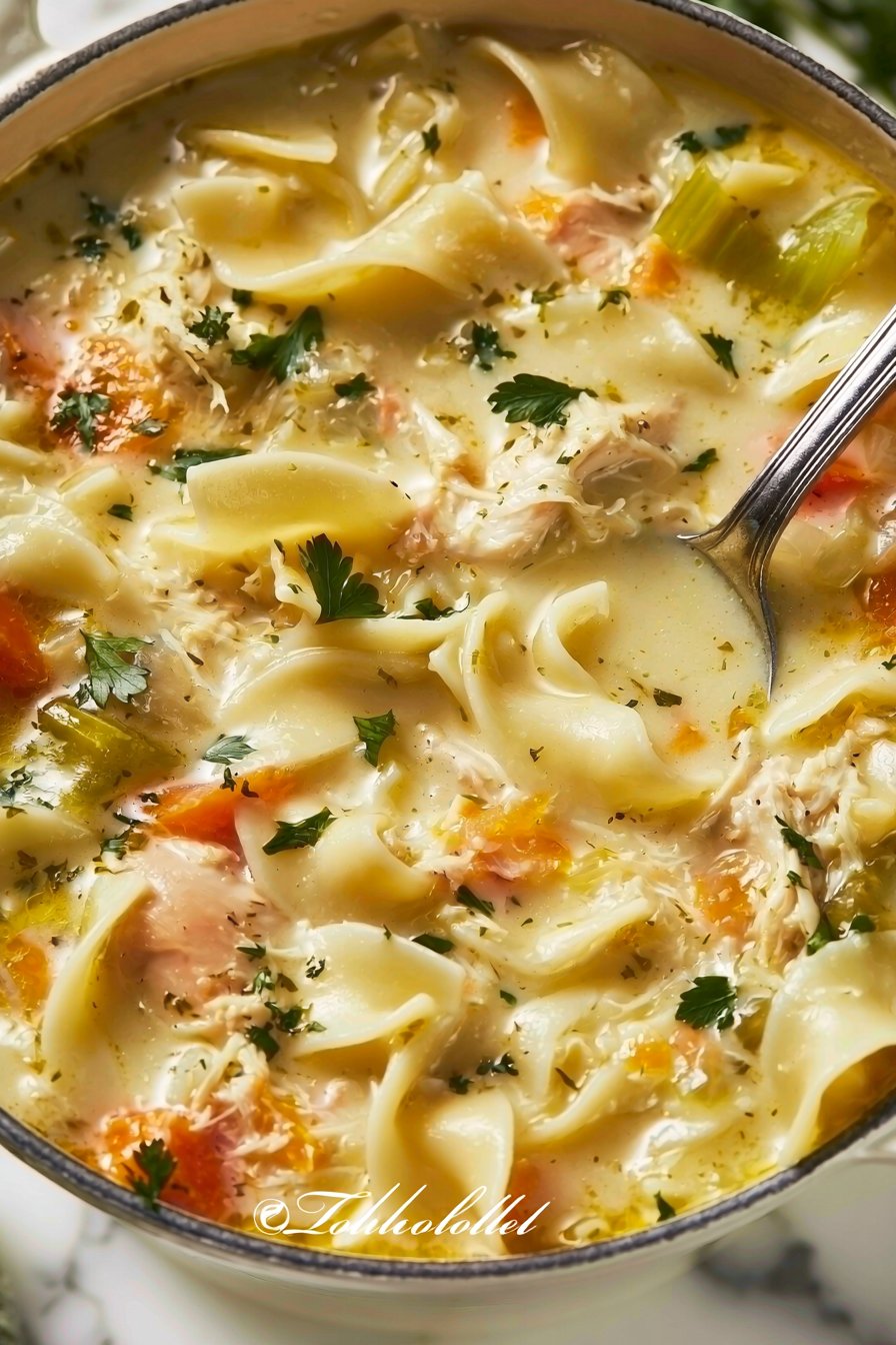 Creamy Chicken Soup Recipe 1 Creamy Chicken Soup