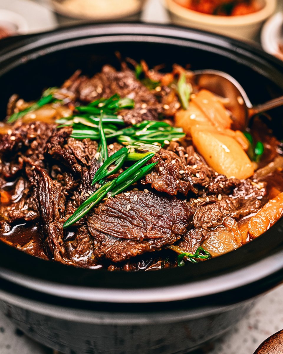 Slow Cooker Korean Beef