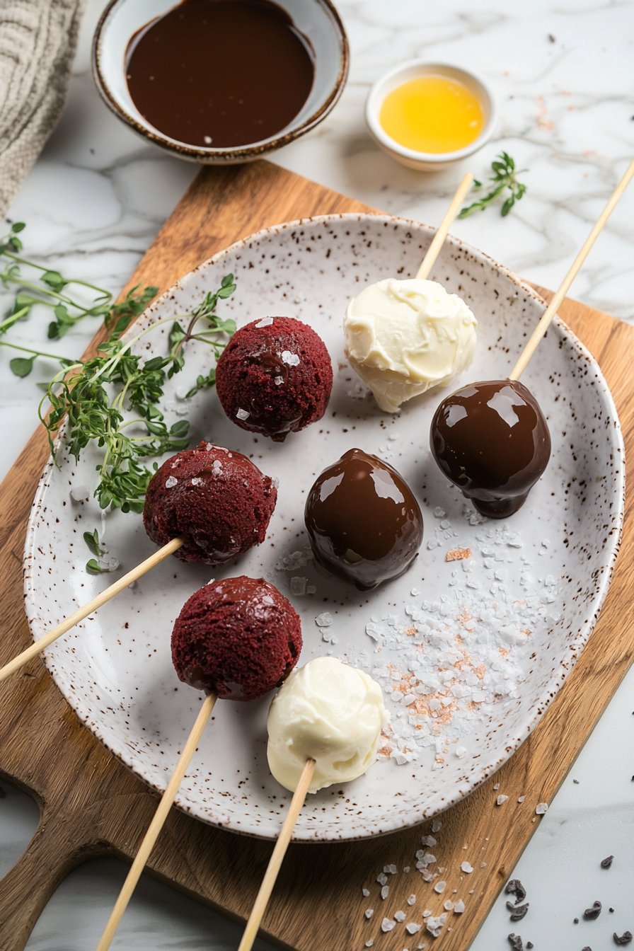 Red Velvet Cake Pops