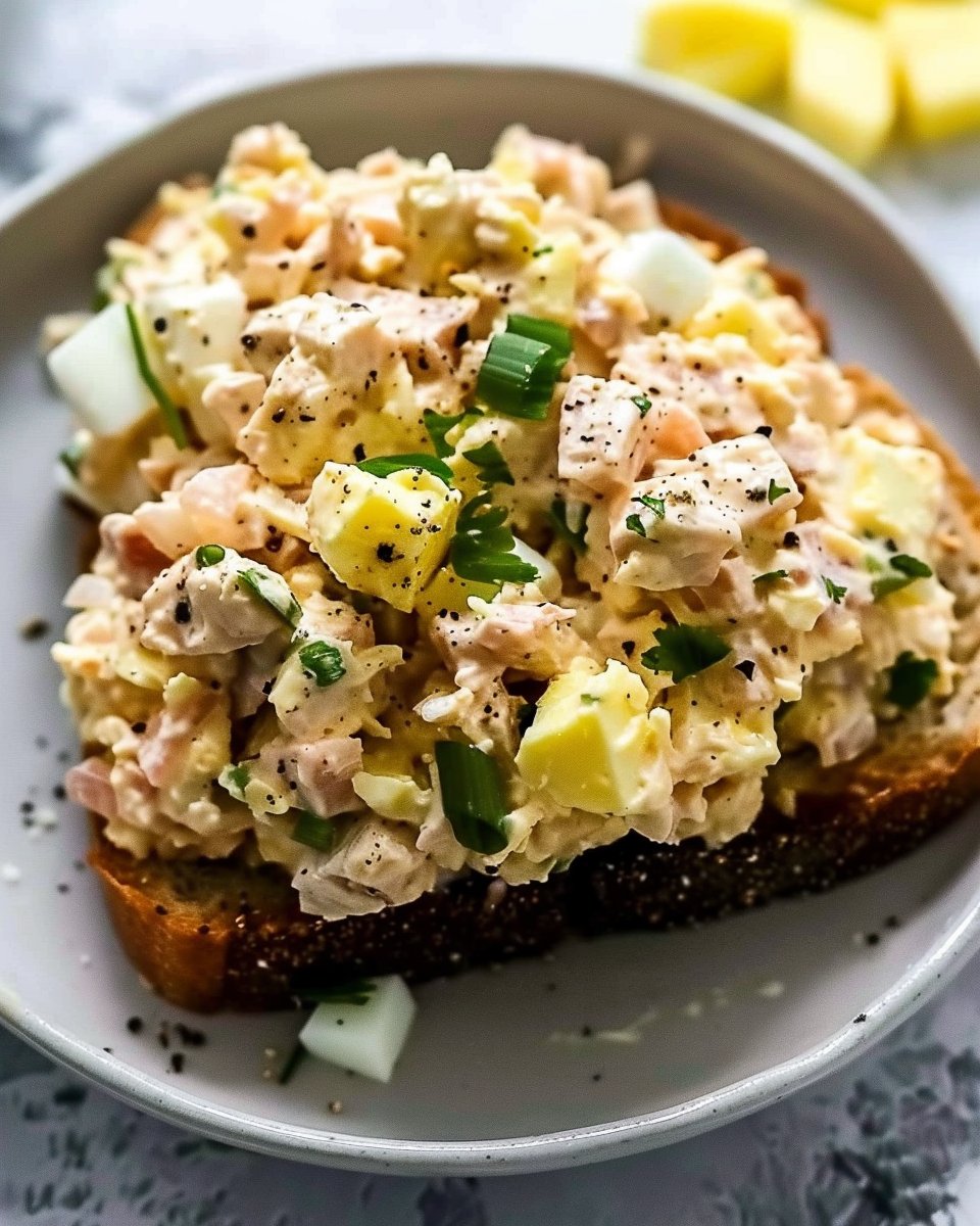 Healthy Tuna Egg Salad