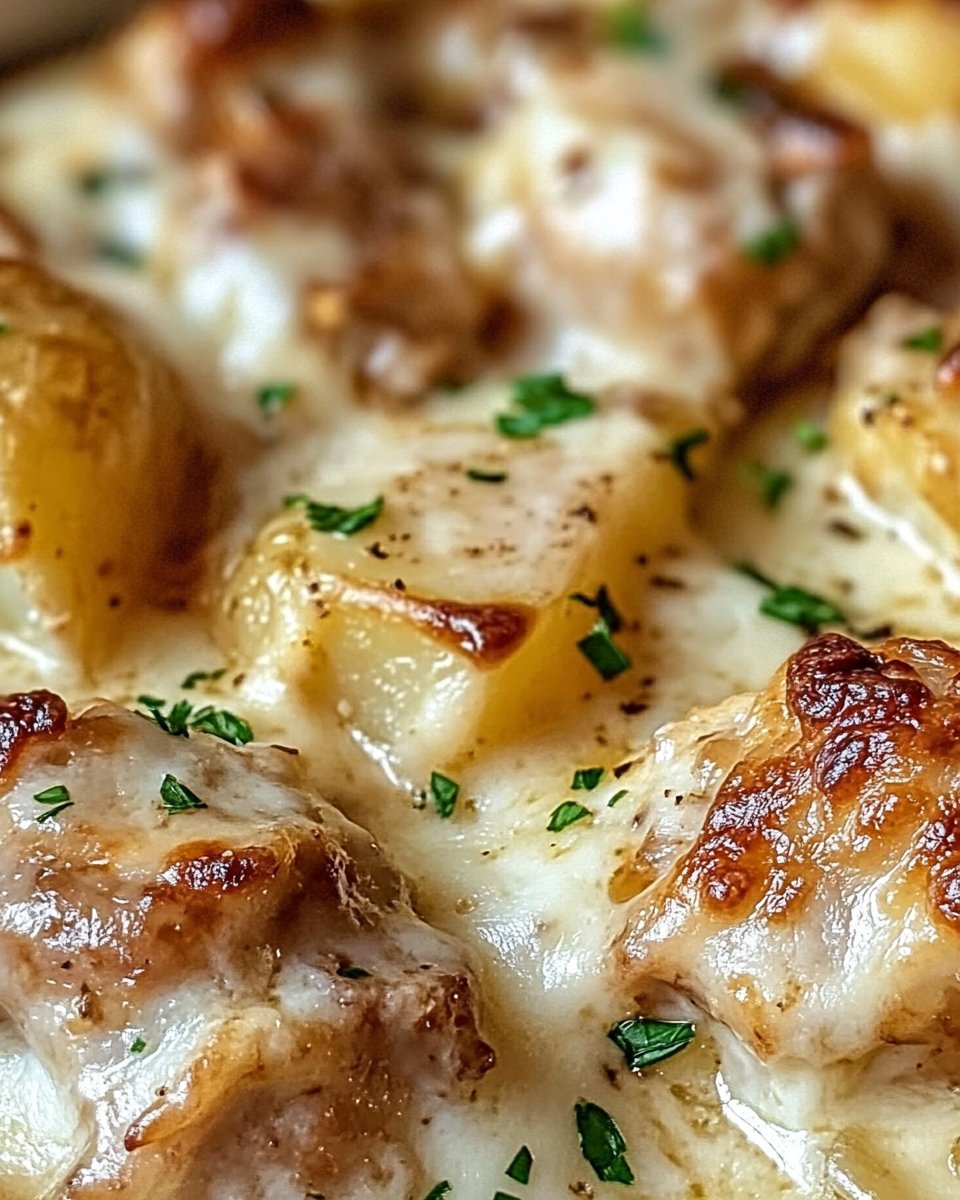 Knoblauch Parmesan Crockpot Hähnchen und Kartoffeln: Ein unglaubliches ultimatives Rezept