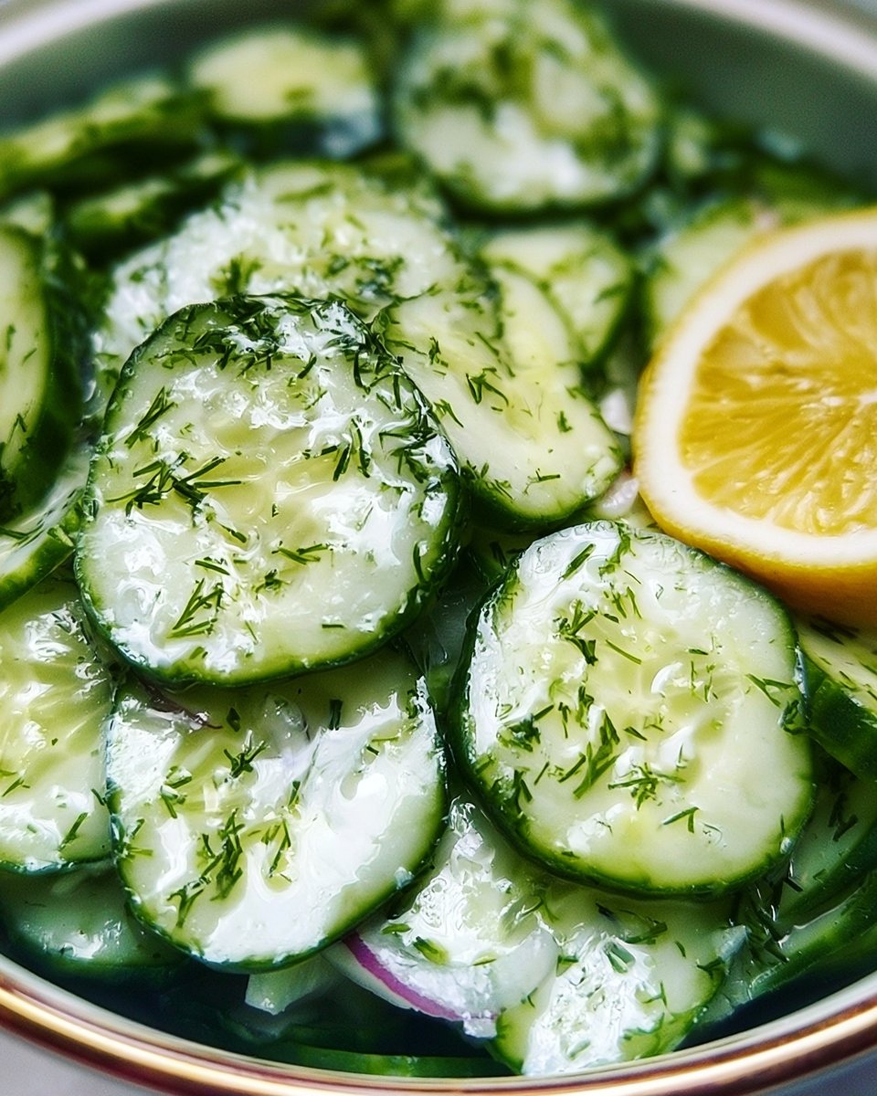 Dill-Infused Cucumber Salad