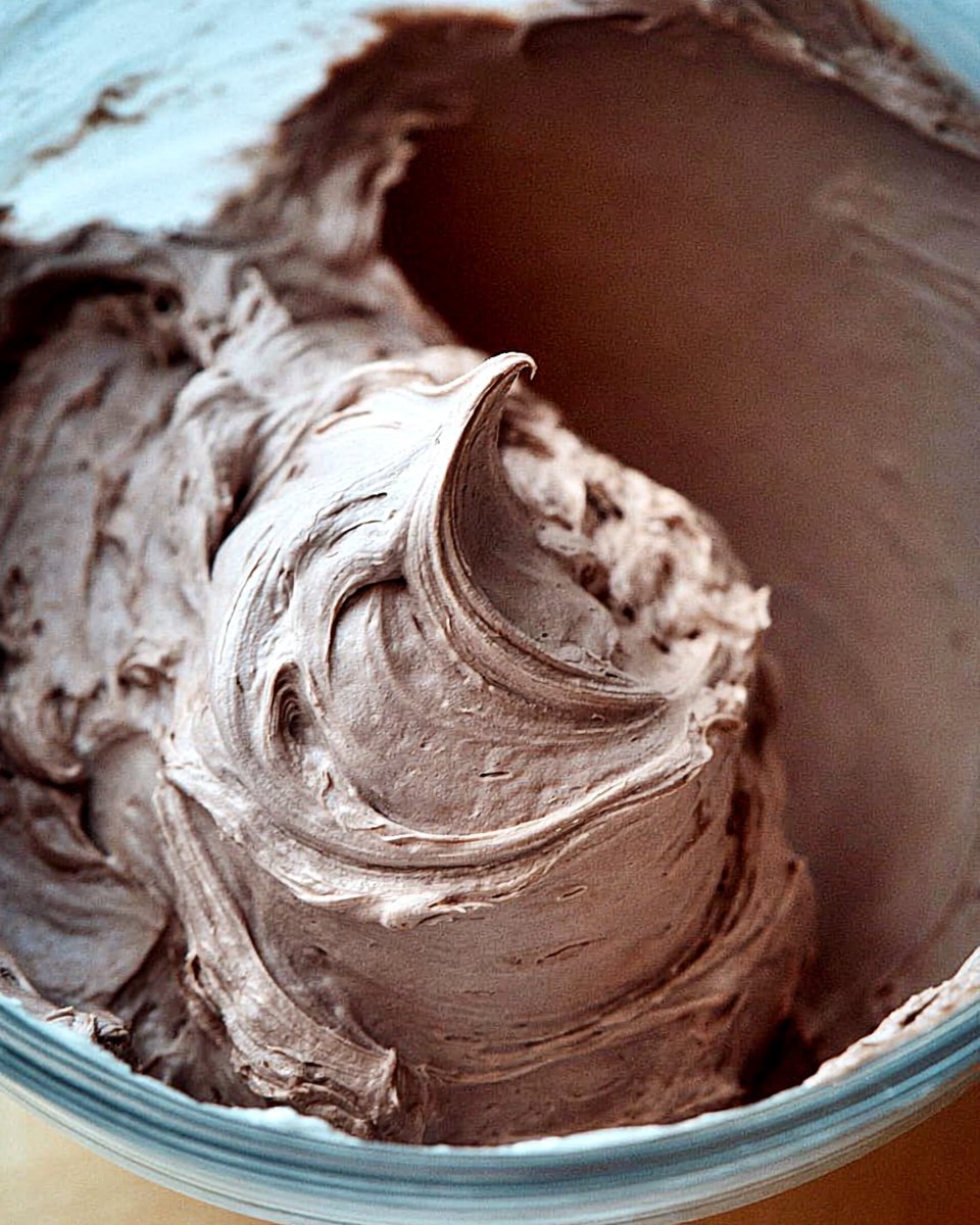 Chocolate Whipped Cream Cheese Frosting