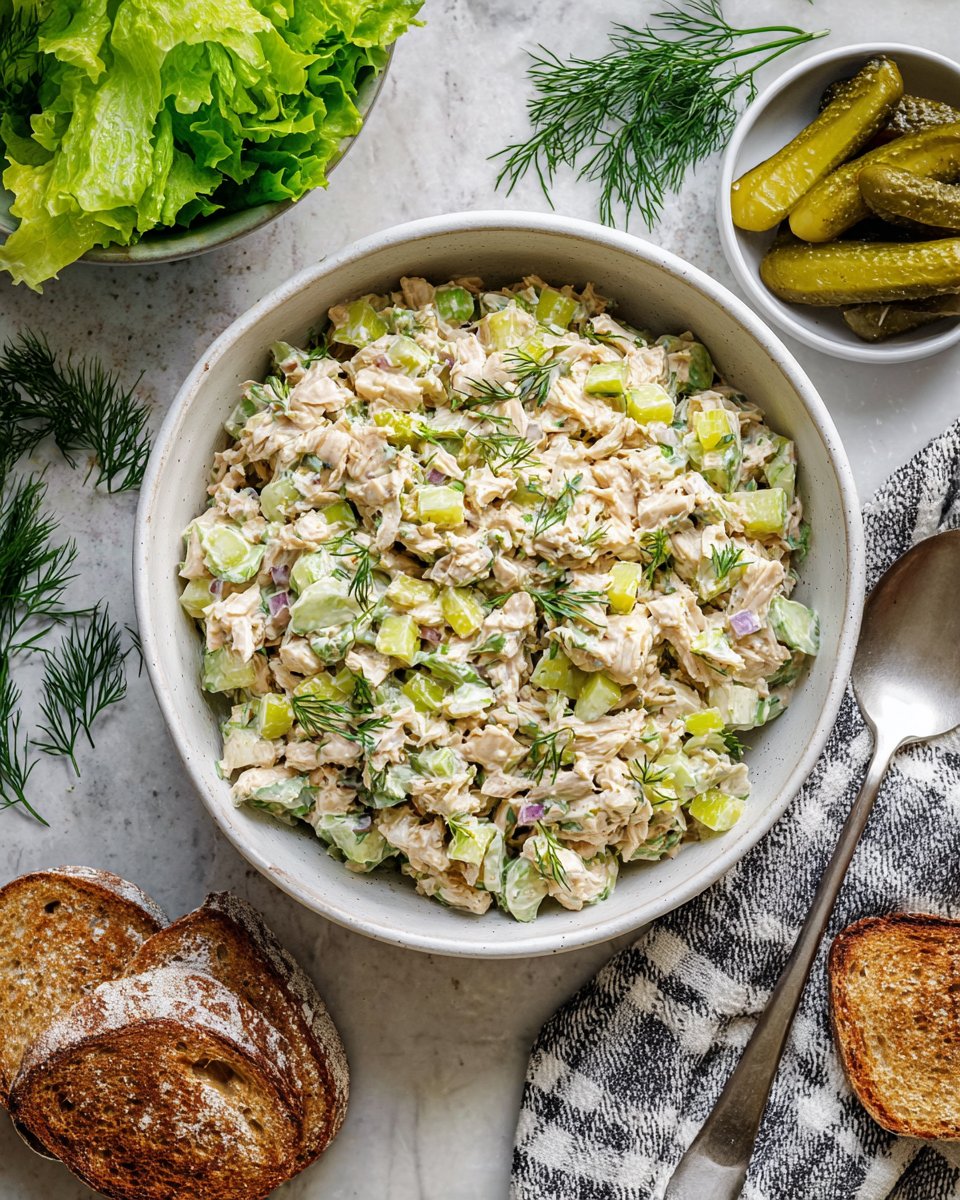 Dill Pickle Chicken Salad