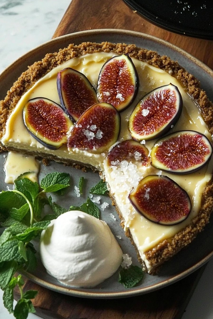Fig Cheesecake