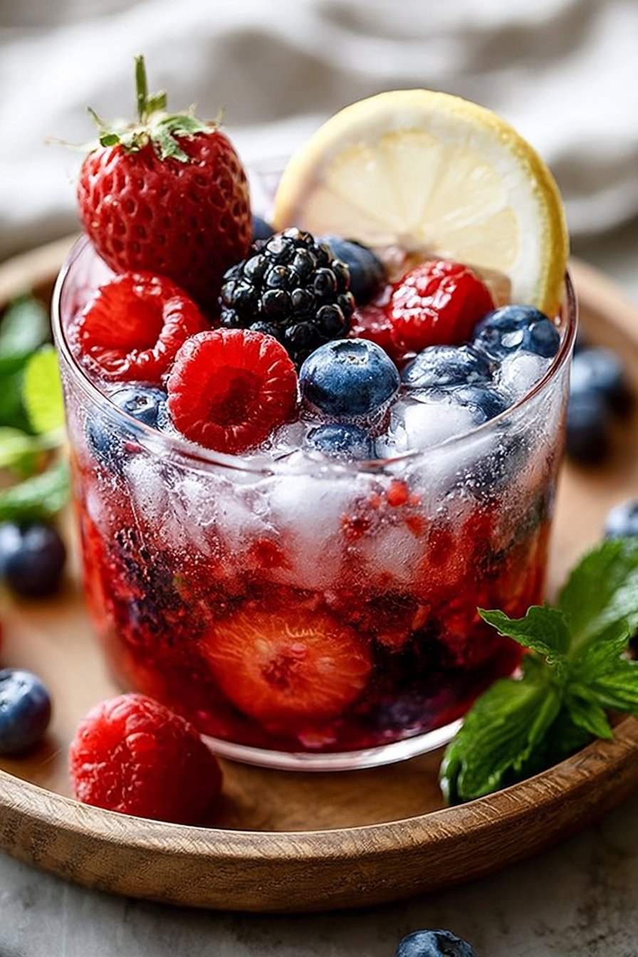 How to make Triple Berry Lemonade? 2 Triple Berry Lemonade