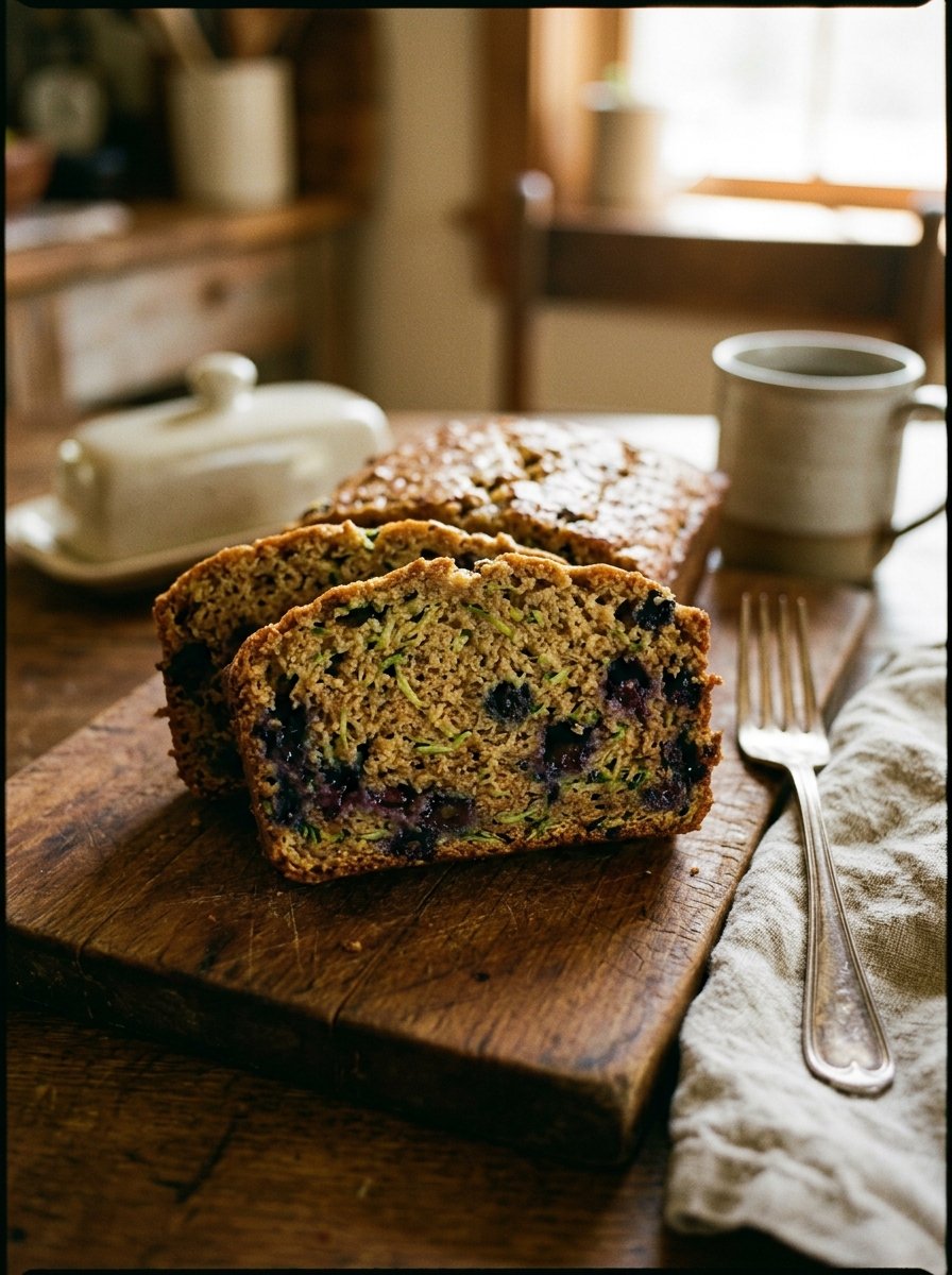 Blueberry Zucchini Bread