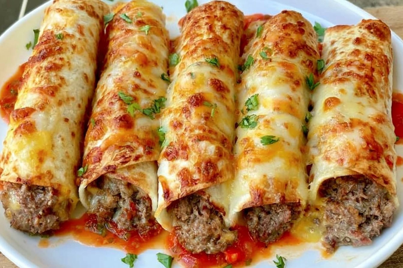 Keto Beef Taquitos