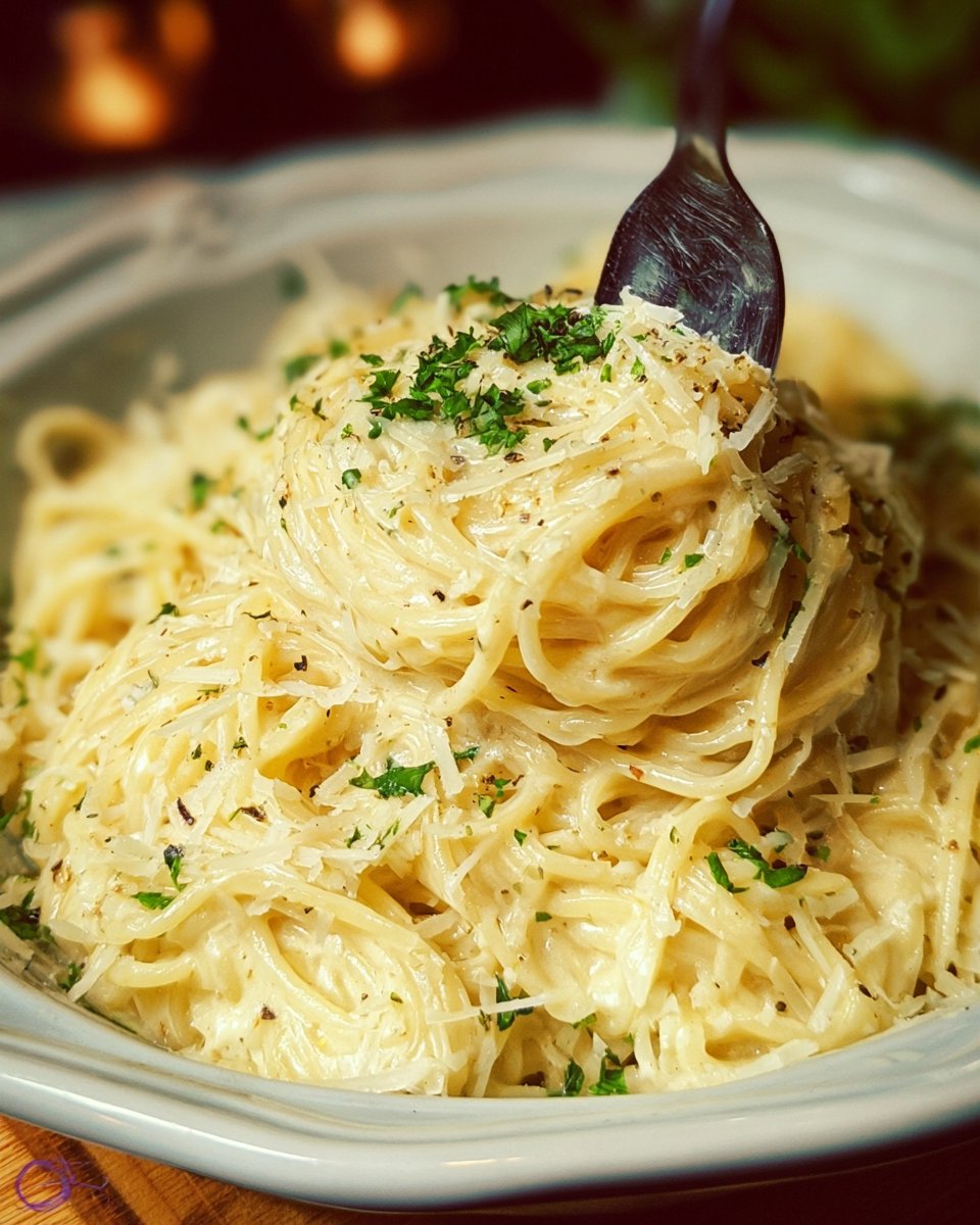 Garlic Parmesan Pasta Recipe