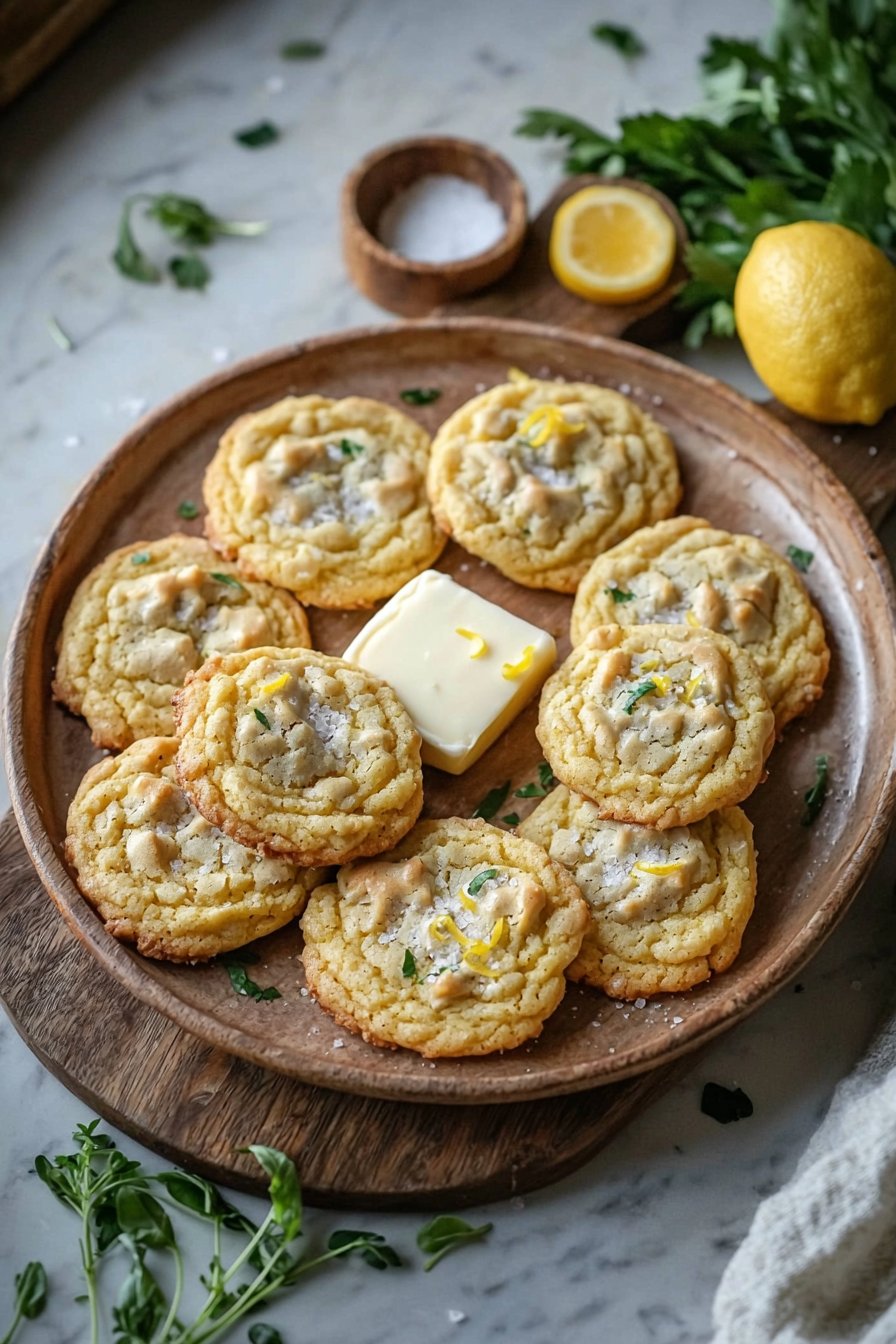 Chewy Lemon Cookies