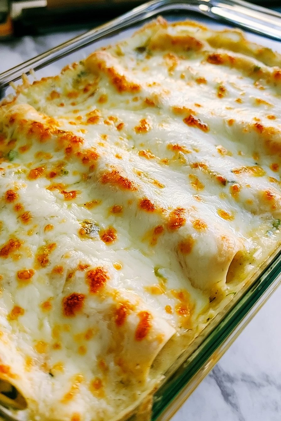 White Chicken Enchiladas Recipe 1 White Chicken Enchiladas