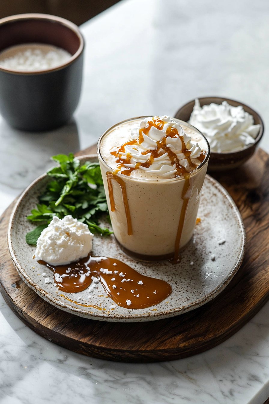 Karamell-Milchshake