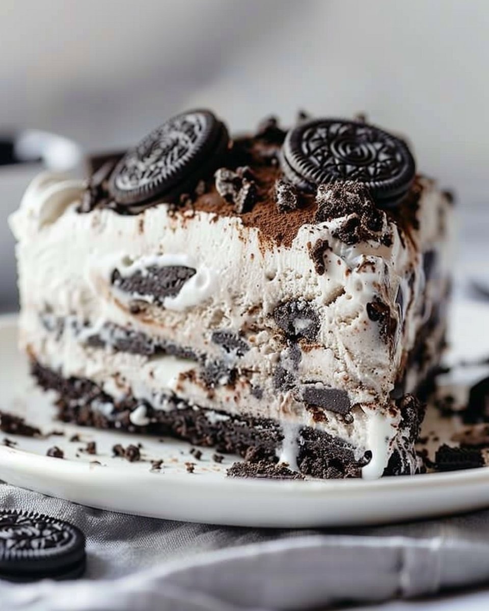 Oreo Ice Cream Cake