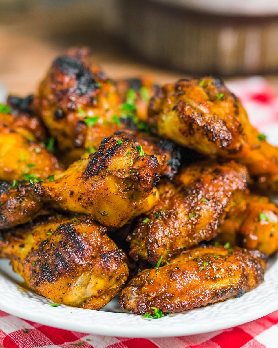 Grilled Buffalo Wings