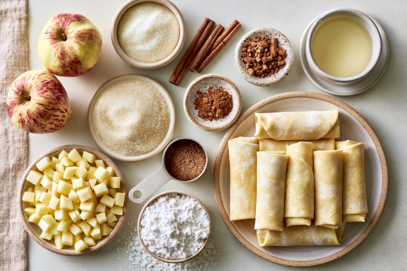 Apple Pie Egg Rolls