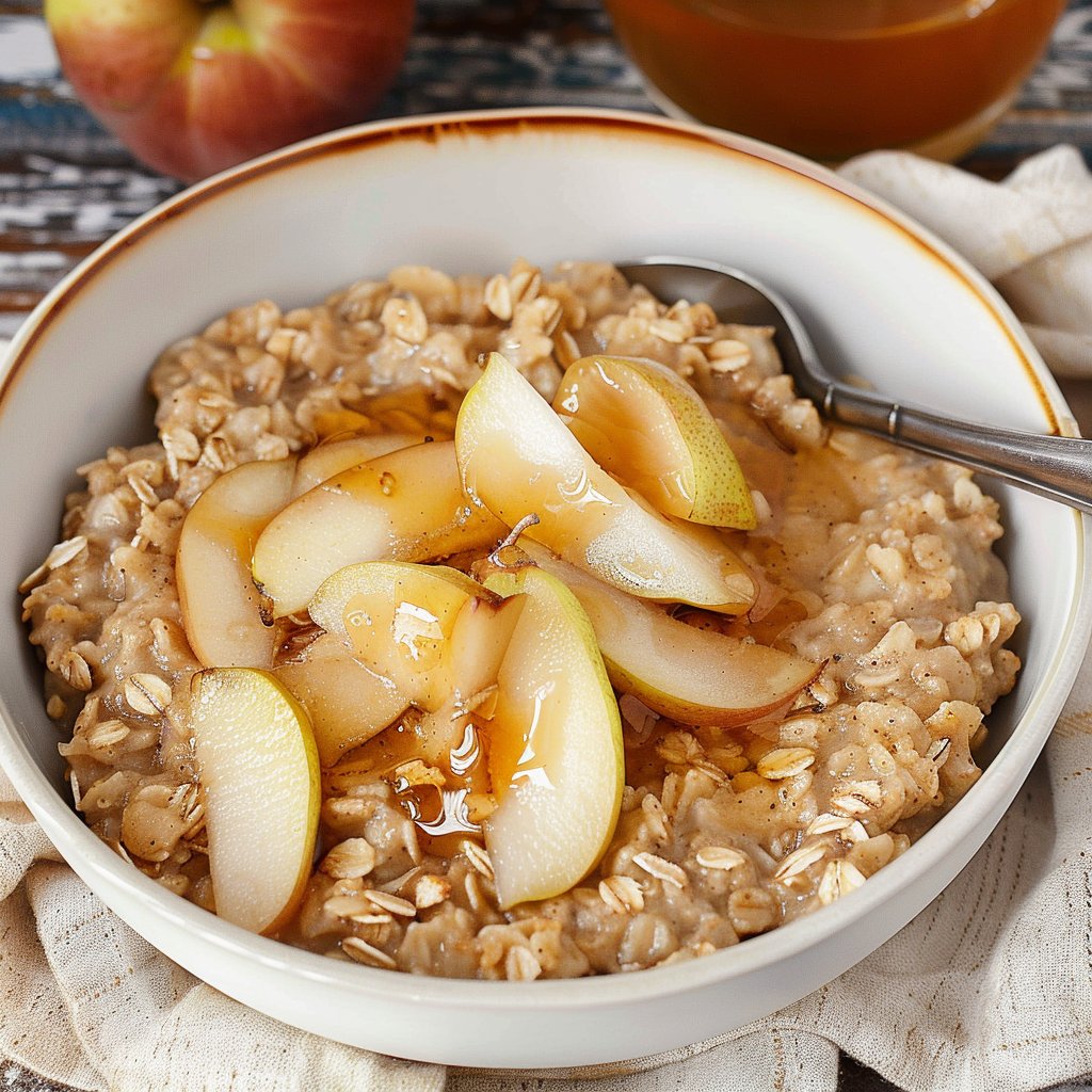 Spiced Pear Oatmeal