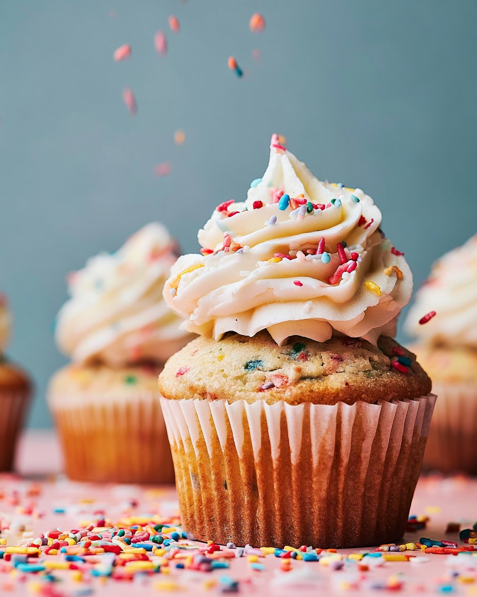 Gluten Free Funfetti Cupcakes