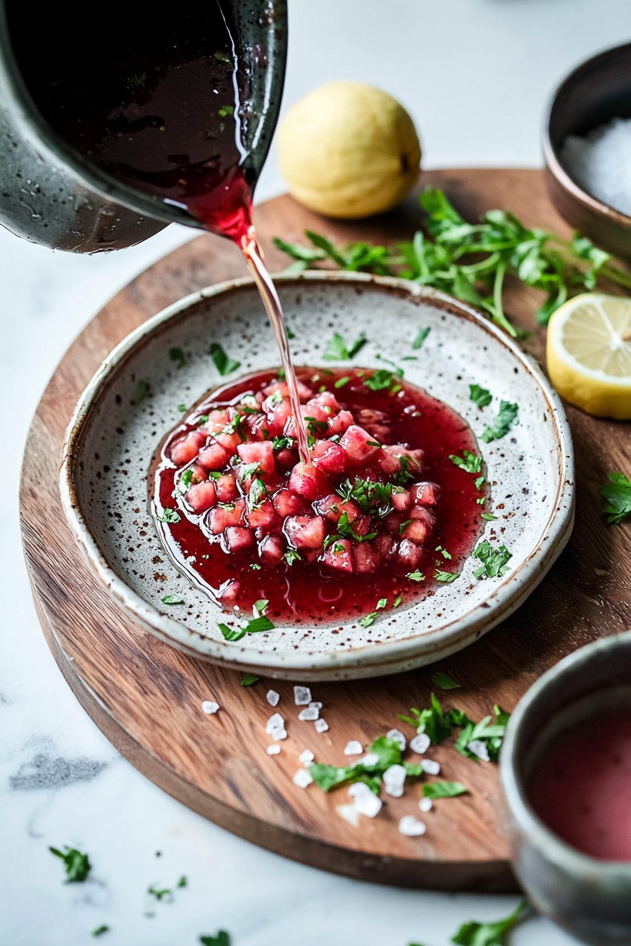 Homemade Red Guava Syrup