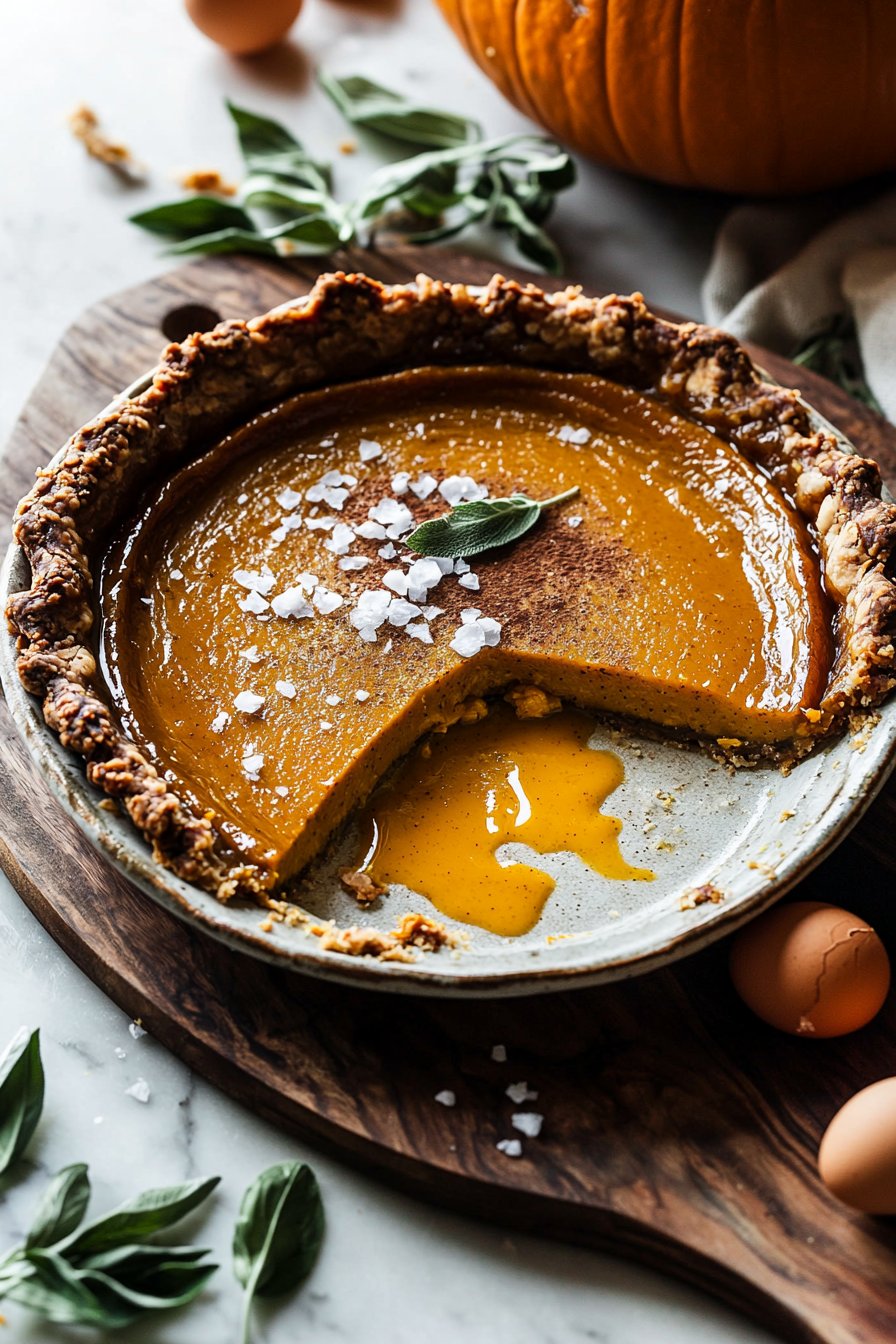 Crustless Pumpkin Pie