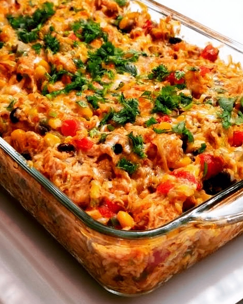 Chicken Burrito Casserole Recipe
