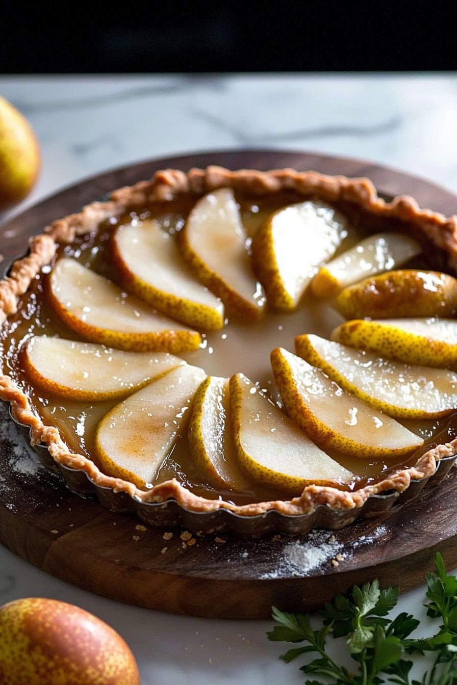 French Pear Tart