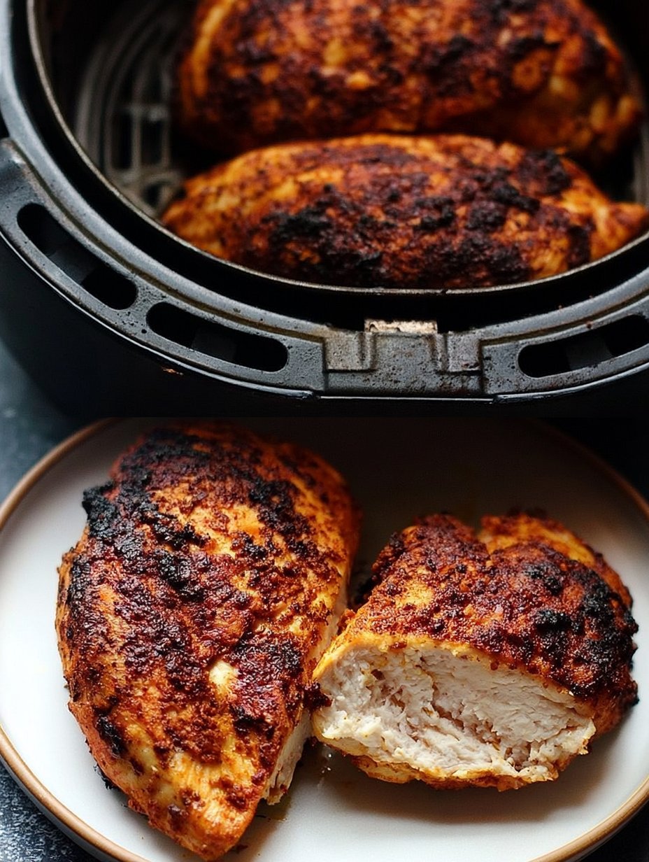 Pechuga de Pollo en Air Fryer