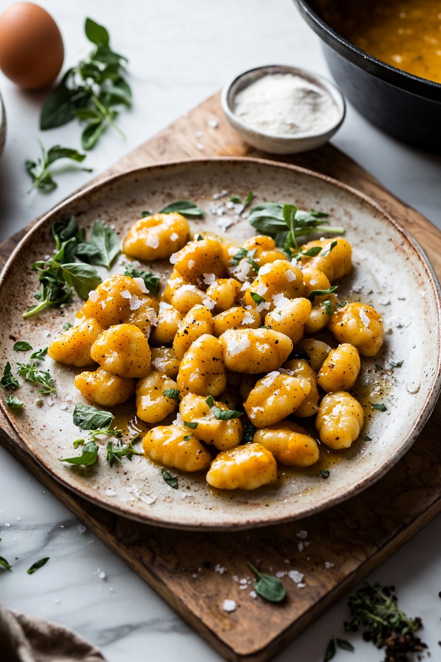 Pumpkin Gnocchi