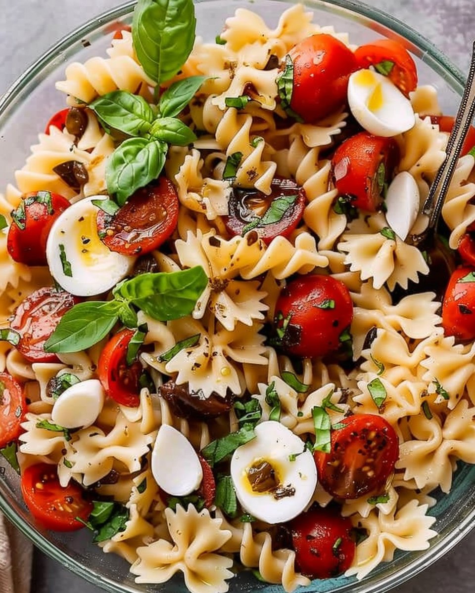 Caprese Pasta Salad Recipe