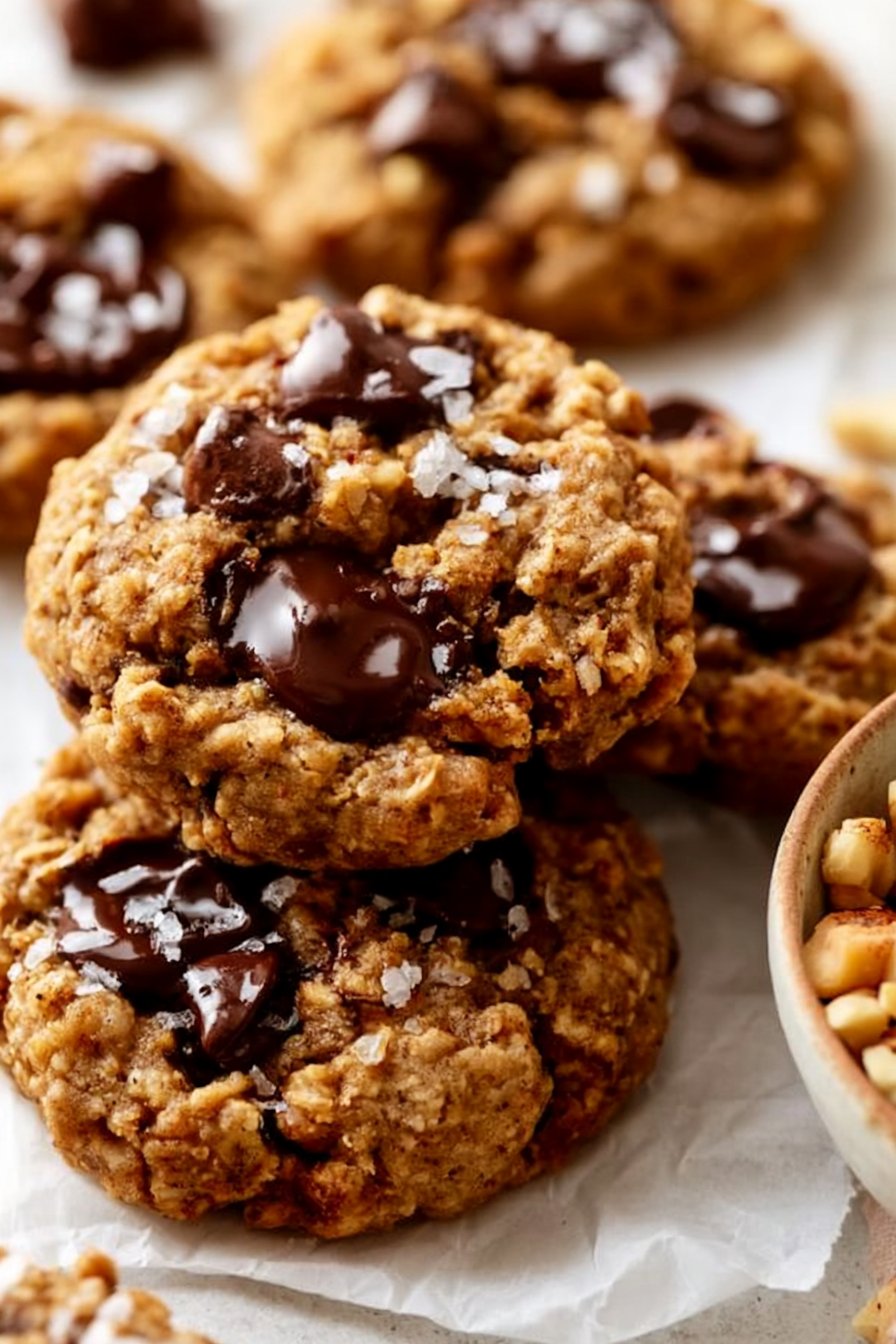 Gluten Free Banana Bread Cookies