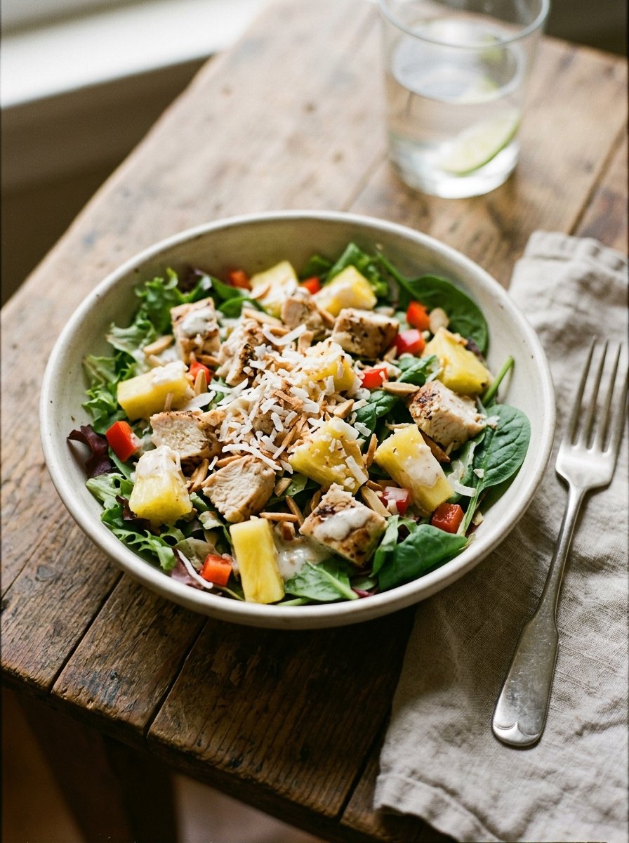 Pina Colada Chicken Salad