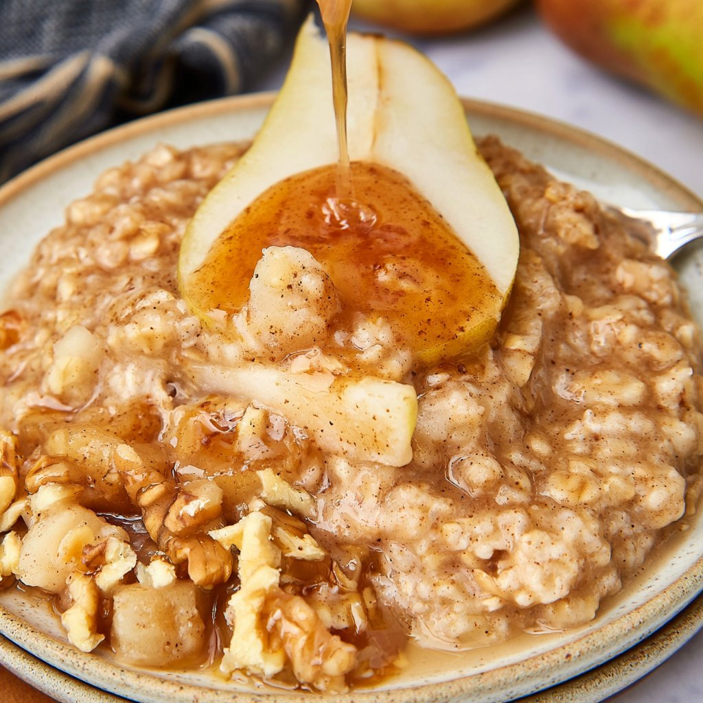 Spiced Pear Oatmeal