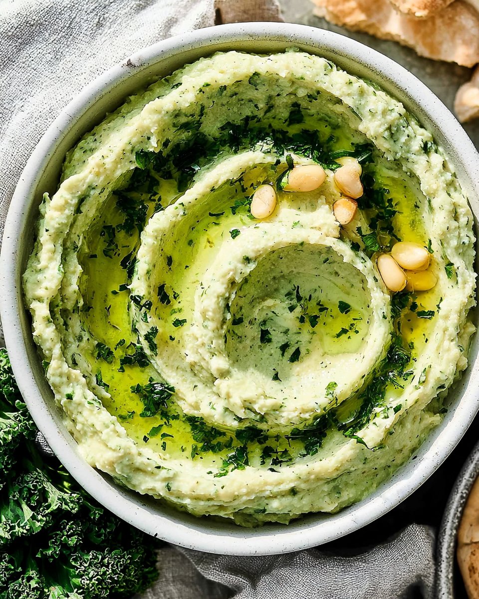 Spinach Artichoke Hummus