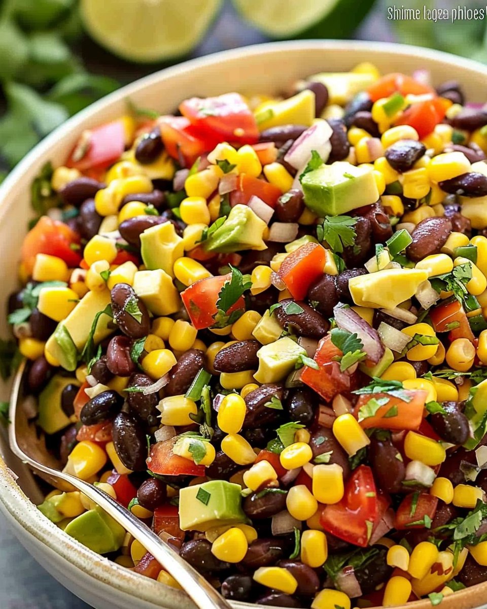 Simple Black Bean and Corn Salad