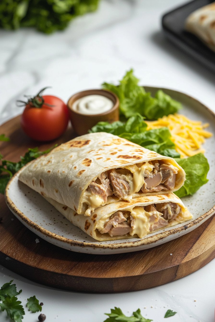 Tuna Melt Wrap