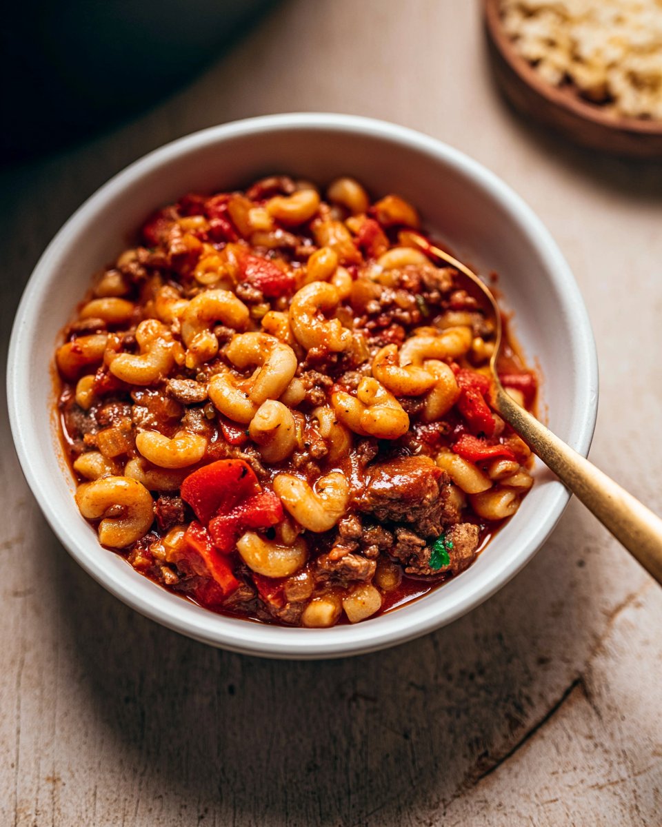 The BEST Slow Cooker Goulash Recipe (Easy to Prep Ahead!)
