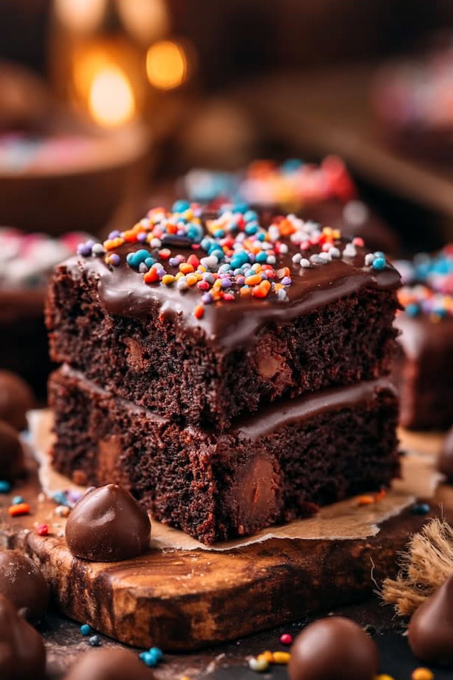 Homemade Cosmic Brownies