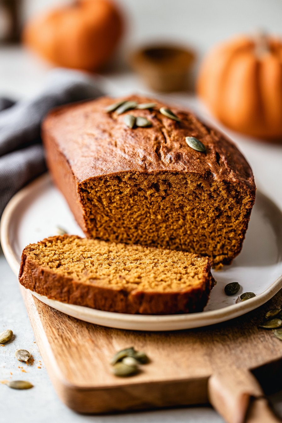 Healthy Pumpkin Bread