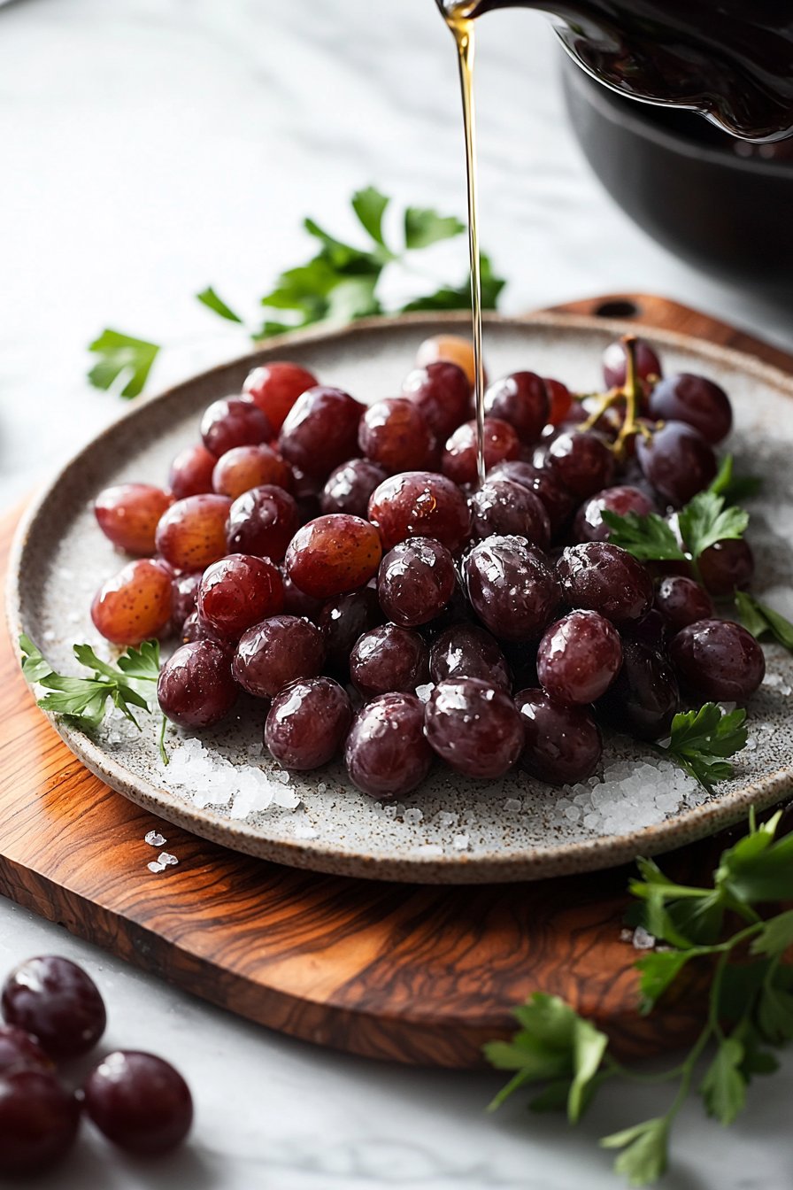 Sweet Candied Grapes